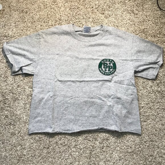 Wrestling Team Cropped Top - Picture 1 of 5